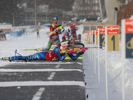 Biatlonininkė Tereza Dolezalova